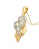 Sana Diamond Pendant in gold