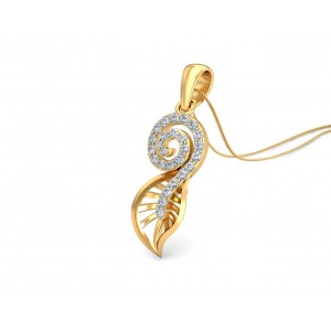 Sama Designer Diamond Pendant in gold