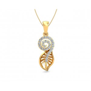 Sama Designer Diamond Pendant in gold