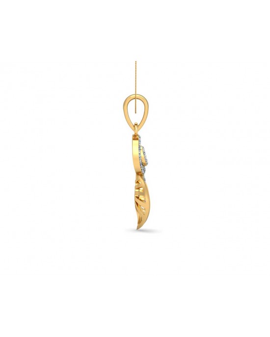 Sama Designer Diamond Pendant in gold