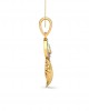 Sama Designer Diamond Pendant in gold