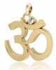 Gold Om Pendant 