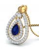 Anchita Sapphire Diamond Pendant