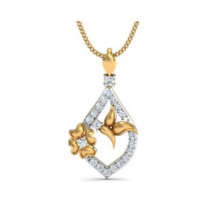 Nitya Delicate  Diamond Pendant