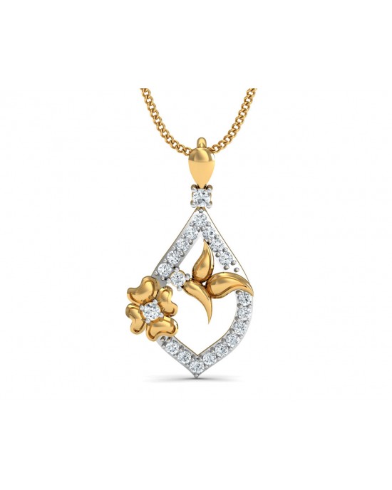 Nitya Delicate  Diamond Pendant