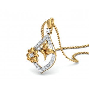 Nitya Delicate  Diamond Pendant