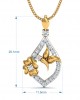 Nitya Delicate  Diamond Pendant