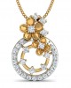 Arnit Diamond Pendant in Gold