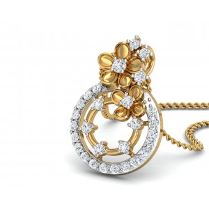 Arnit Diamond Pendant in Gold