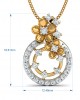 Arnit Diamond Pendant in Gold