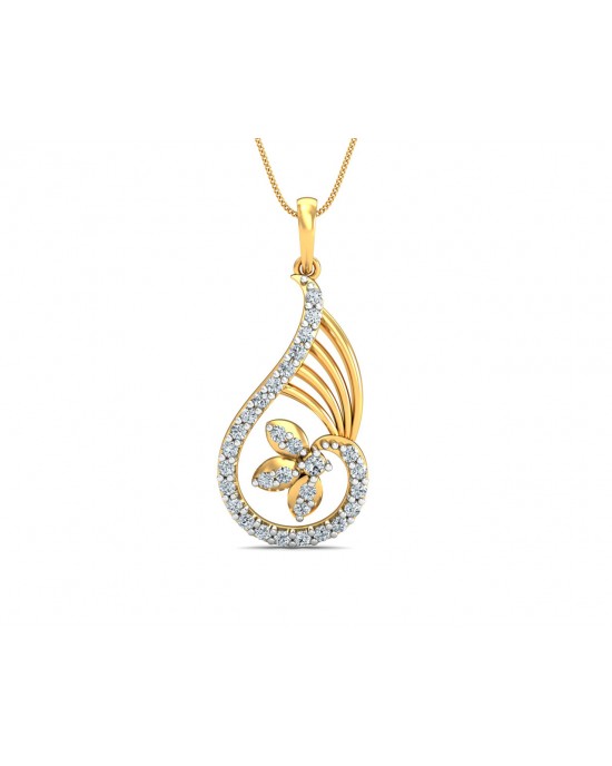 Charvi Designer Diamond Pendant