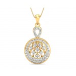 Dea Round Brilliant Cut Diamond Pendant