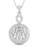 Dea Round Brilliant Cut Diamond Pendant