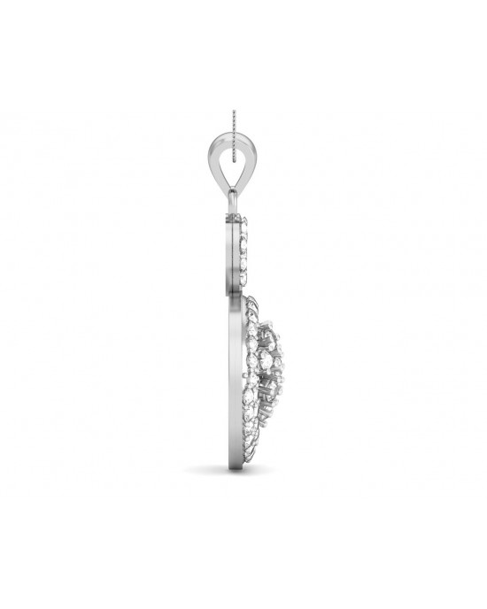 Dea Round Brilliant Cut Diamond Pendant