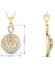 Dea Round Brilliant Cut Diamond Pendant