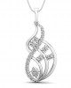 Deena Round Brilliant Cut Diamond Pendant