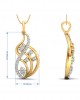 Deena Round Brilliant Cut Diamond Pendant