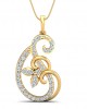 Freya Round Brilliant Diamond Pendant