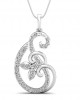 Freya Round Brilliant Diamond Pendant