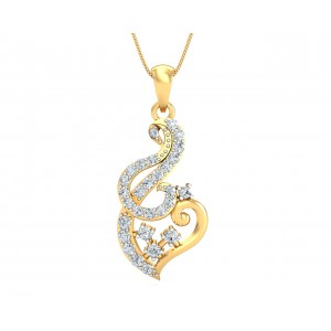 Gini Brilliant Cut Diamond Pendant