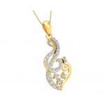 Gini Brilliant Cut Diamond Pendant