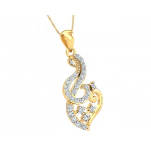 Gini Brilliant Cut Diamond Pendant