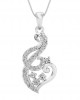 Gini Brilliant Cut Diamond Pendant