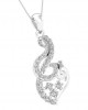 Gini Brilliant Cut Diamond Pendant