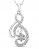 Deiva Round Brilliant Diamond Pendant