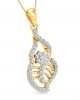 Sophia Diamond Gold Pendant 