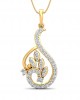 Gail Round Brilliant Diamond Pendant