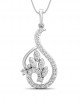 Gail Round Brilliant Diamond Pendant