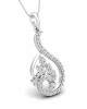 Gail Round Brilliant Diamond Pendant