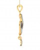 Penne Diamond Pendant in Gold