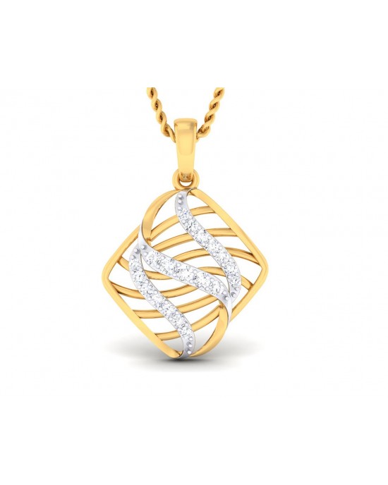 Adana Contemporary Diamond Pendant