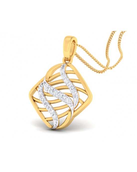 Adana Contemporary Diamond Pendant