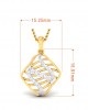 Adana Contemporary Diamond Pendant