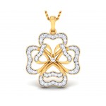 Afnan Flower Diamond Pendant