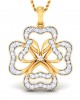 Afnan Flower Diamond Pendant