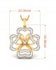 Afnan Flower Diamond Pendant