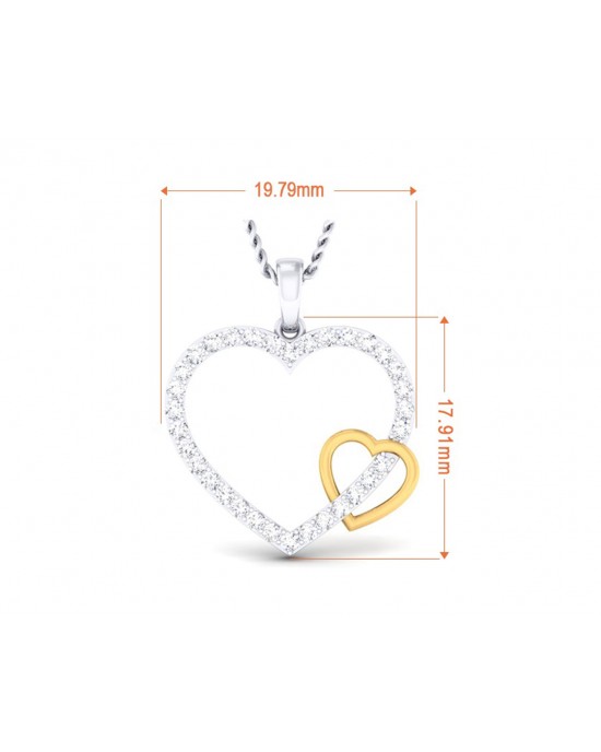 Fania Valentine Special Diamond Pendant