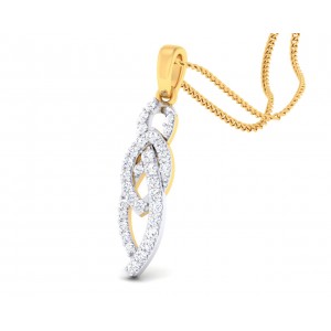 Feni Diamond Pendant in Gold