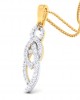 Feni Diamond Pendant in Gold