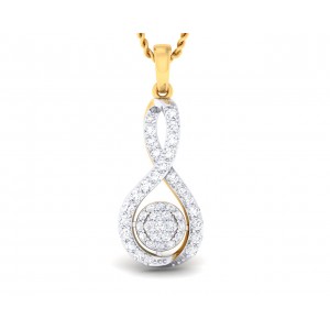 Cai Diamond Daily wear pendant in Gold