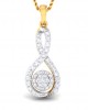 Cai Diamond Daily wear pendant in Gold