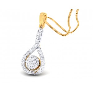 Cai Diamond Daily wear pendant in Gold