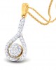 Cai Diamond Daily wear pendant in Gold