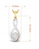 Cai Diamond Daily wear pendant in Gold