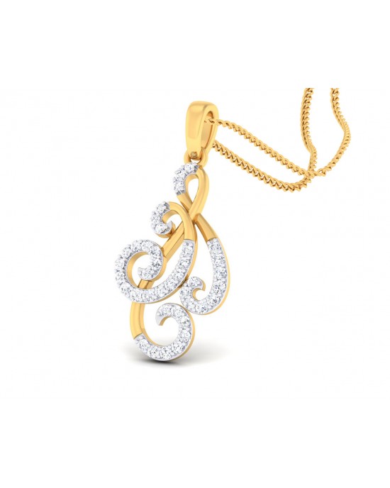 Carlyn Diamond Pendant