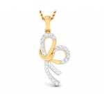 Derin Diamond Pendant in Gold